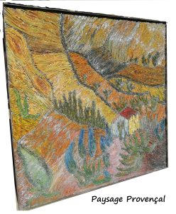 paysage provençal. Interprétation tableau Van gogh